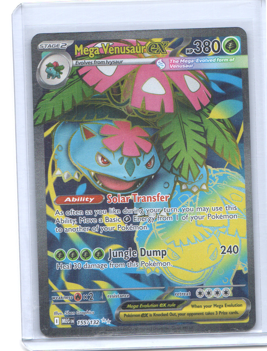 Mega Venusaur ex Ultra Rare ME01: Mega Evolution 155/132 NM