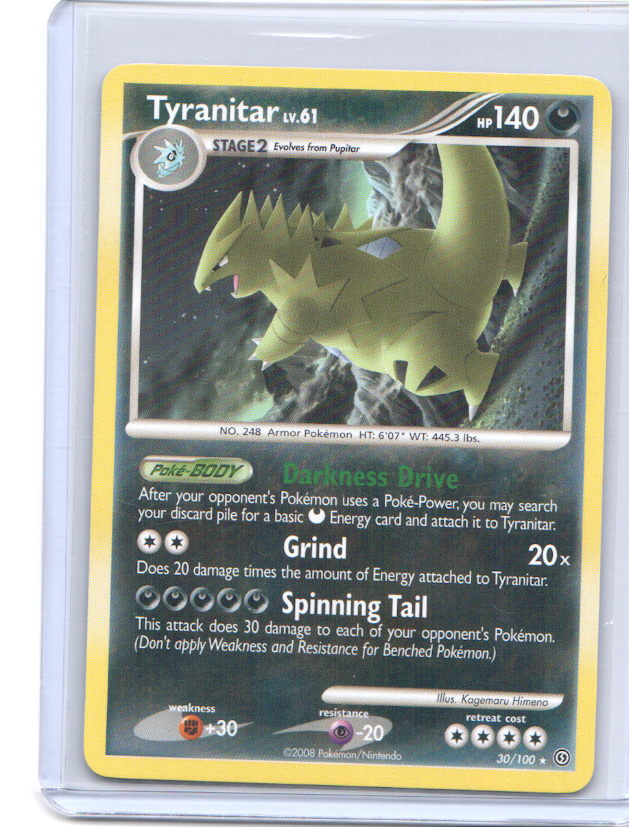 Tyranitar Rare Stormfront 30/100 LP
