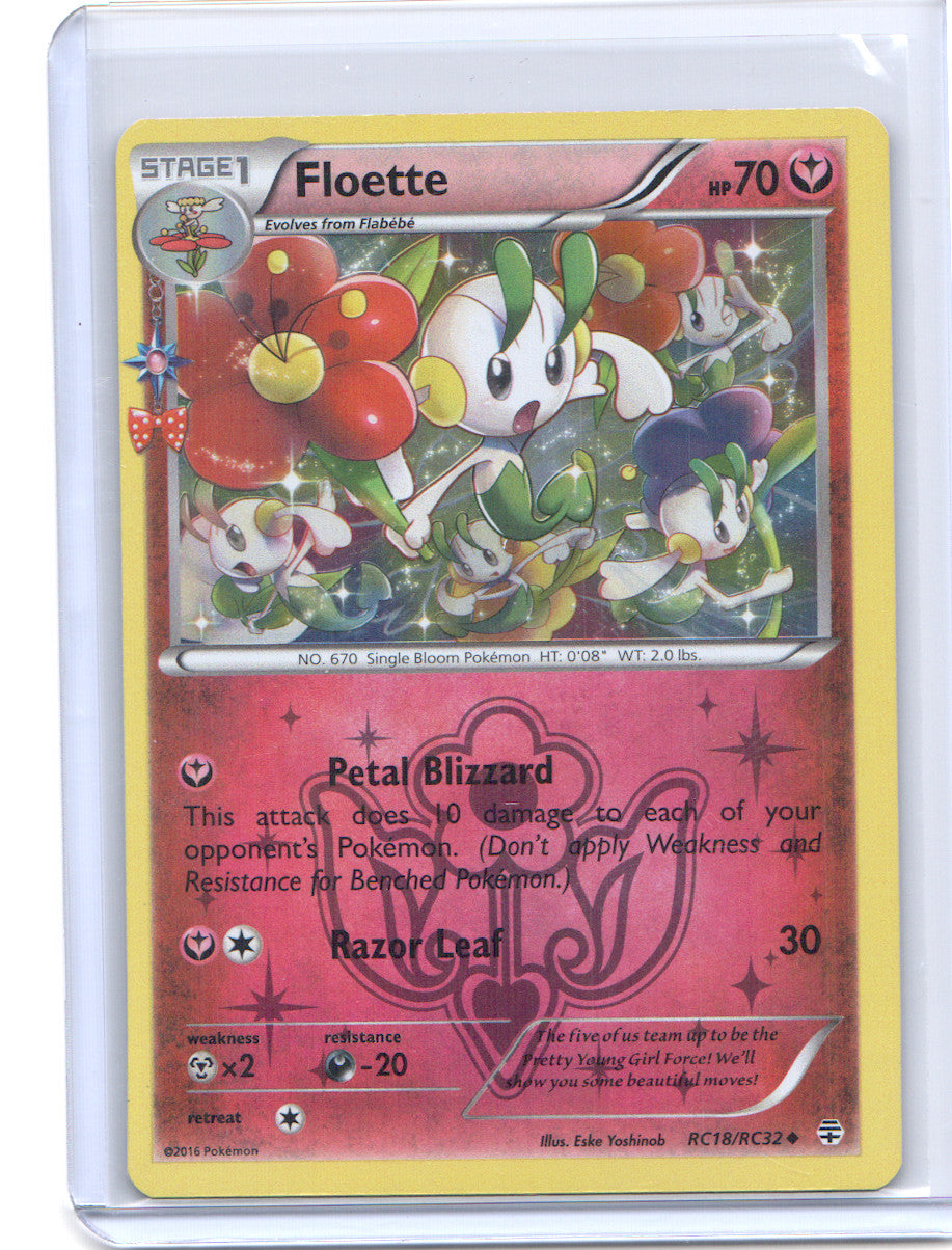 Floette Uncommon Generations: Radiant Collection RC18/RC32 LP