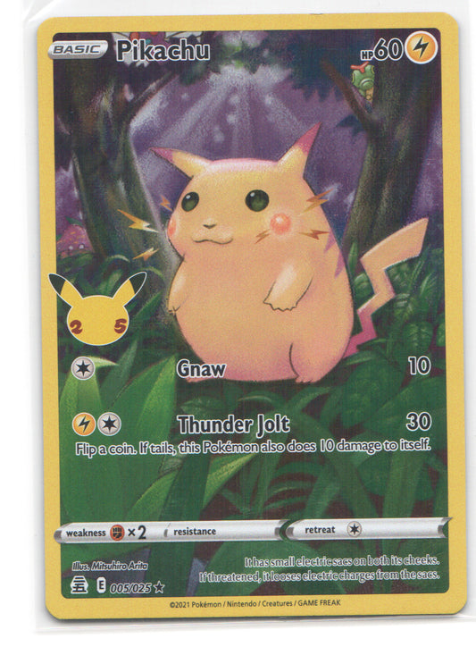 Pikachu Holo Rare Celebrations 005/025 NM