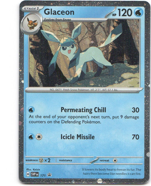 Glaceon 171 Scarlet & Violet Black Star Promos Holofoil Pokemon NM