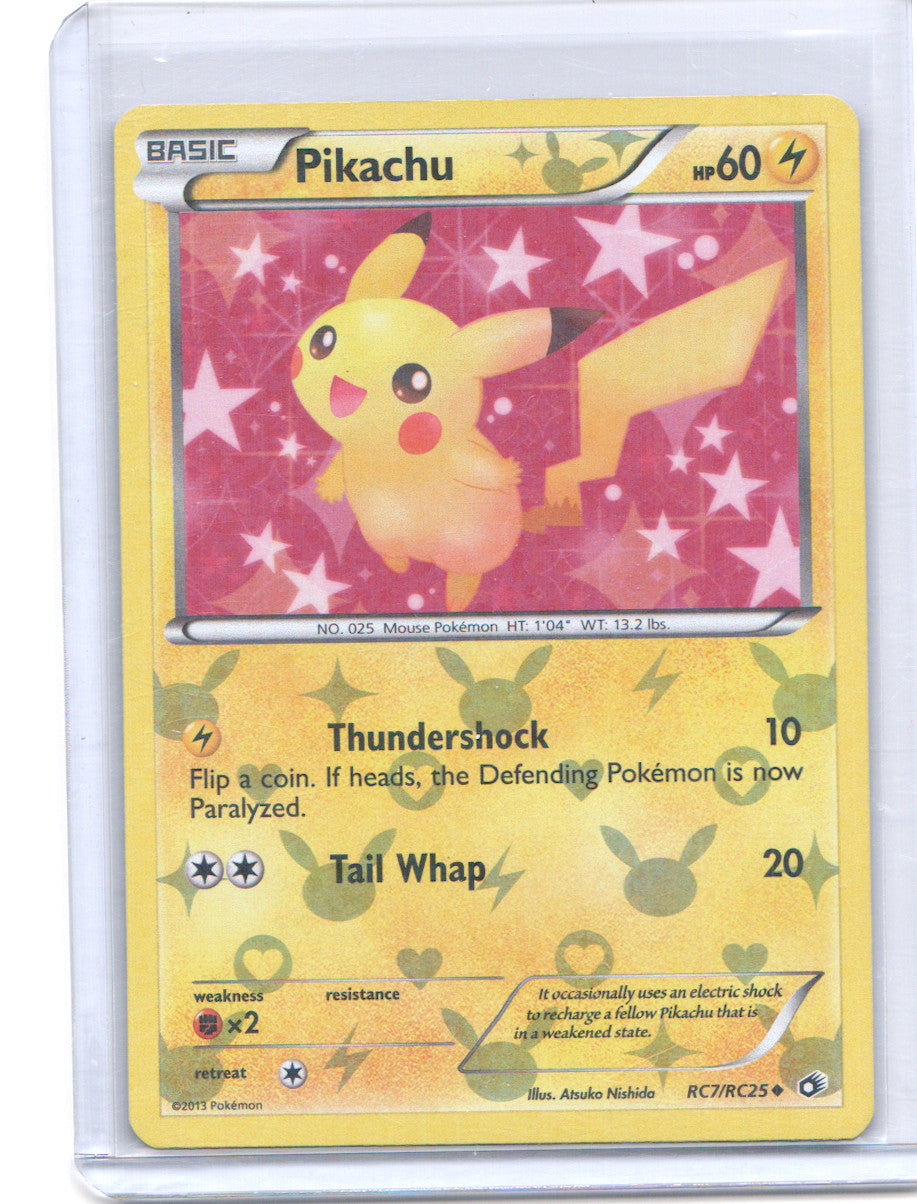 Pikachu Uncommon Legendary Treasures: Radiant Collection RC7/RC25 LP