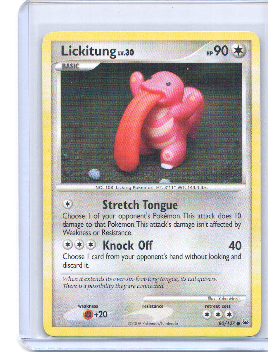 Lickitung Common Platinum 80/127 LP