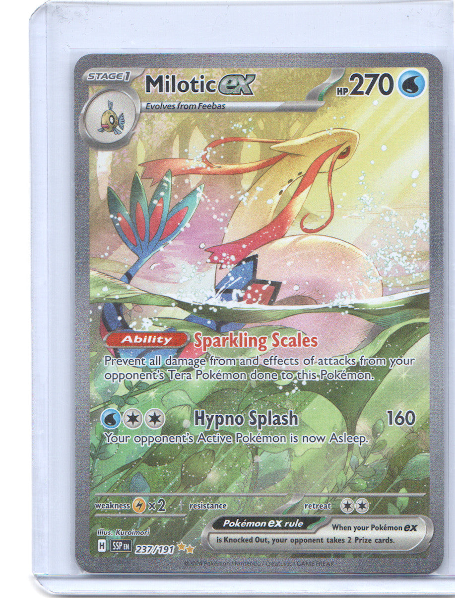 Milotic ex Special Illustration Rare SV08: Surging Sparks 237/191 NM