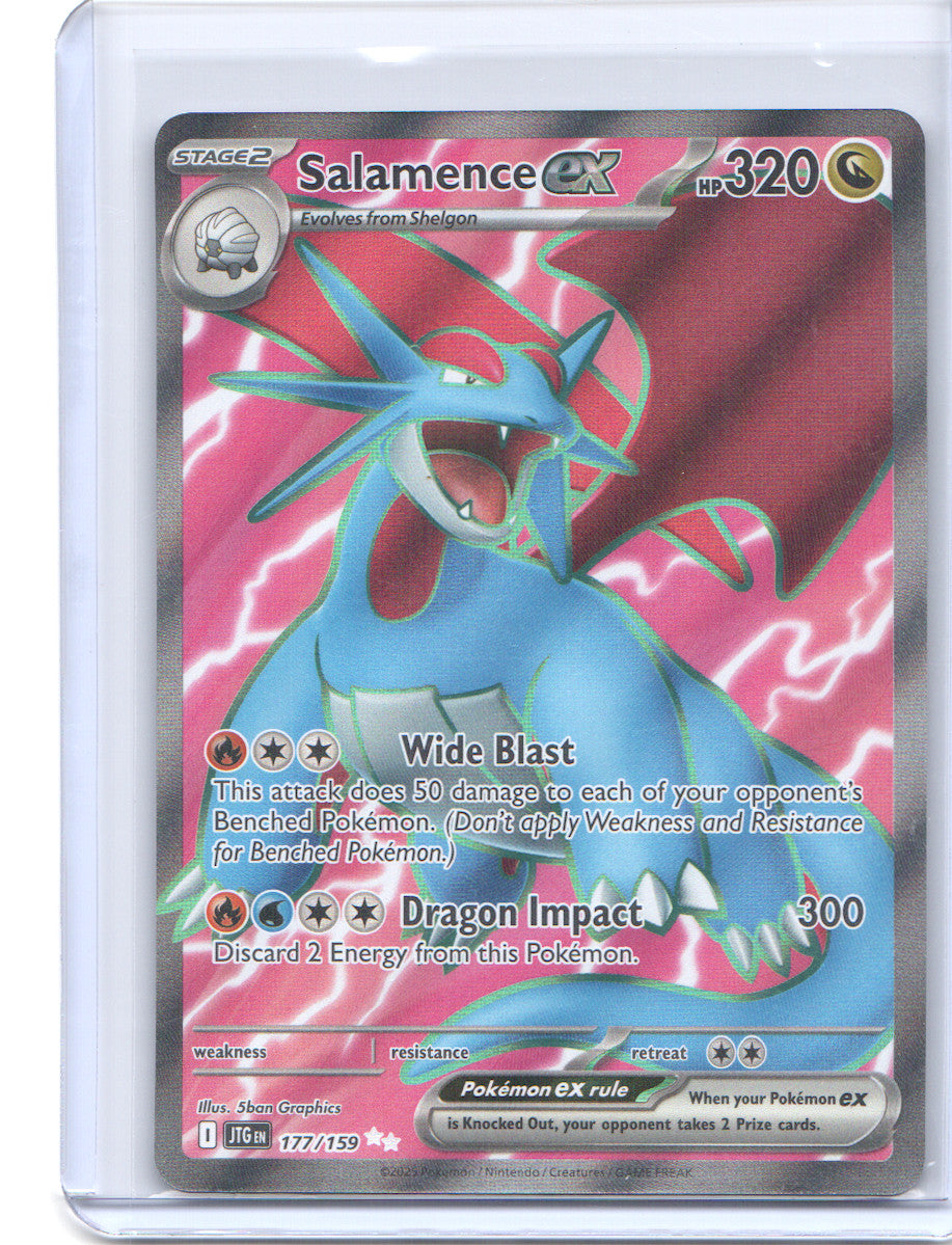 Salamence ex Ultra Rare SV09: Journey Together 177/159 NM
