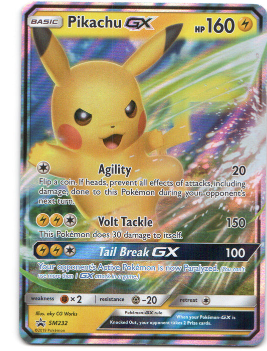 Pikachu GX Promo SM Promos SM232 NM