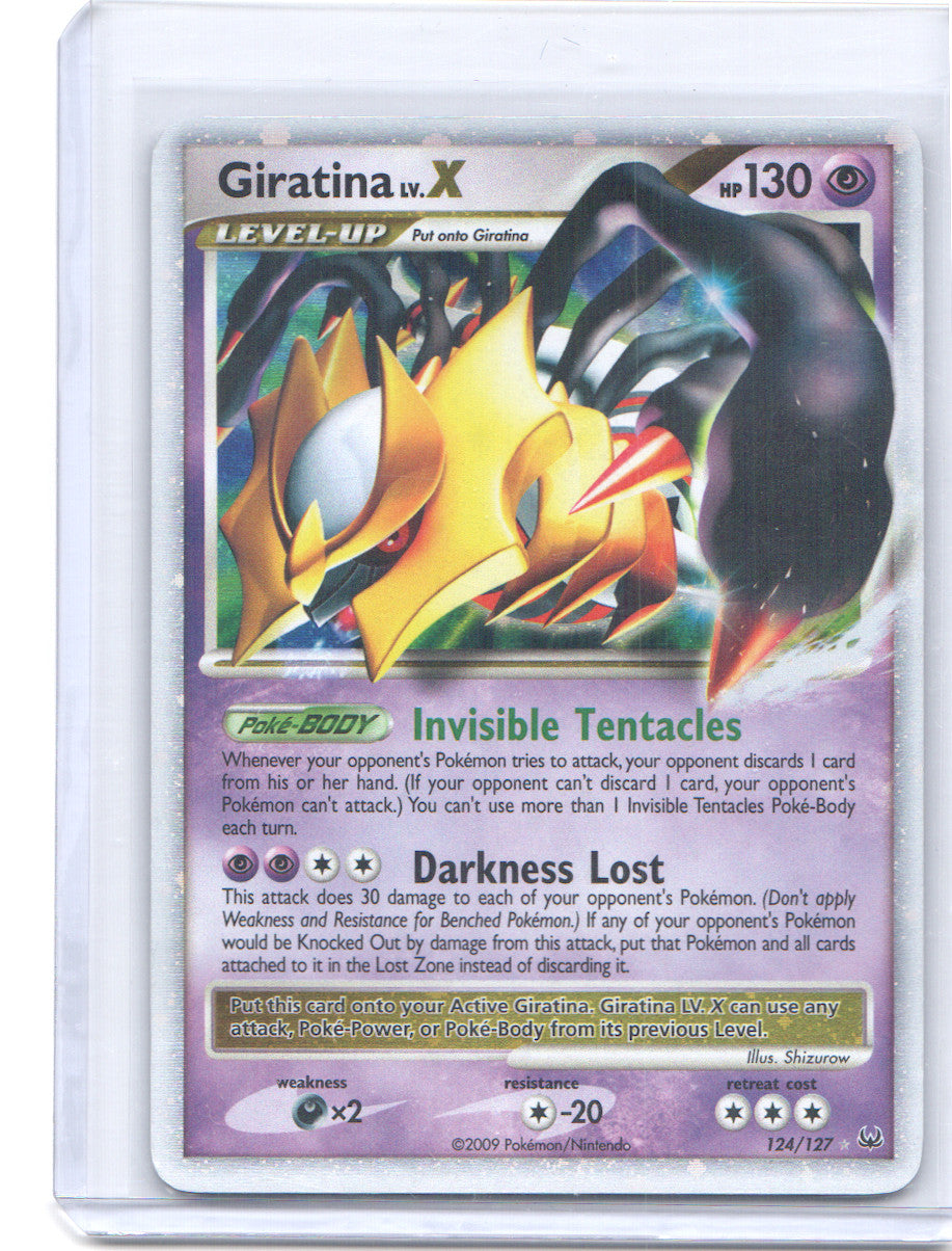 Giratina LV.X Ultra Rare Platinum 124/127 LP