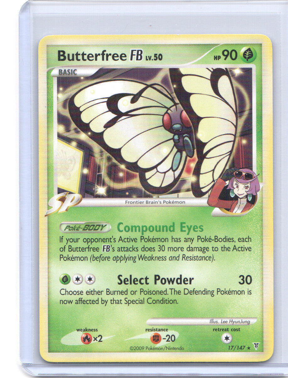 Butterfree FB Rare Supreme Victors 17 LP