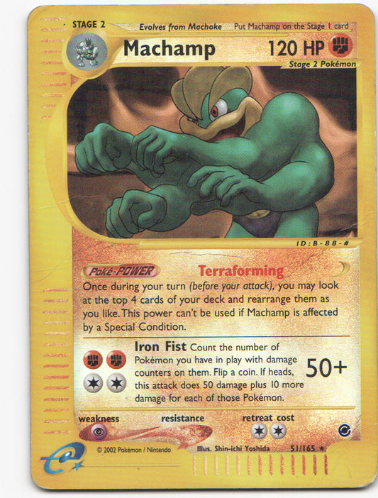 Machamp (51) Rare Expedition 051/165 HP