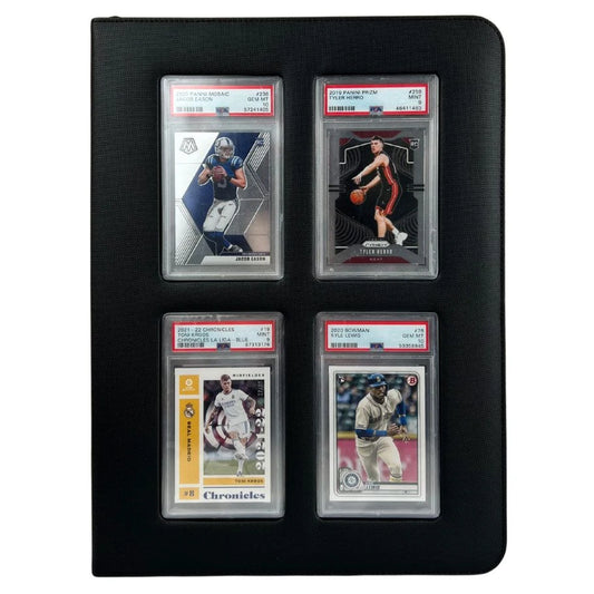 Slabbed Cards Binder - Black