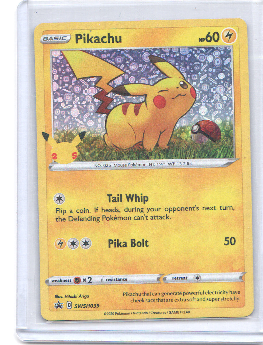 Pikachu (General Mills) Promo Miscellaneous Cards & Products SWSH039 NM