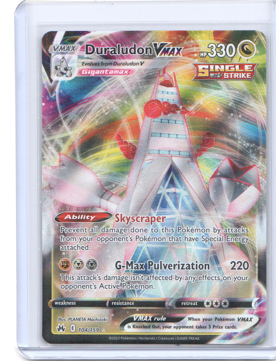 Duraludon VMAX Ultra Rare SWSH: Crown Zenith 104/159 NM
