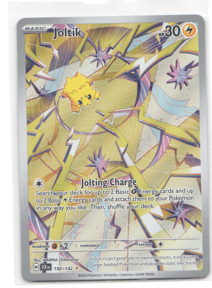 Joltik Illustration Rare SV07: Stellar Crown 150/142 NM