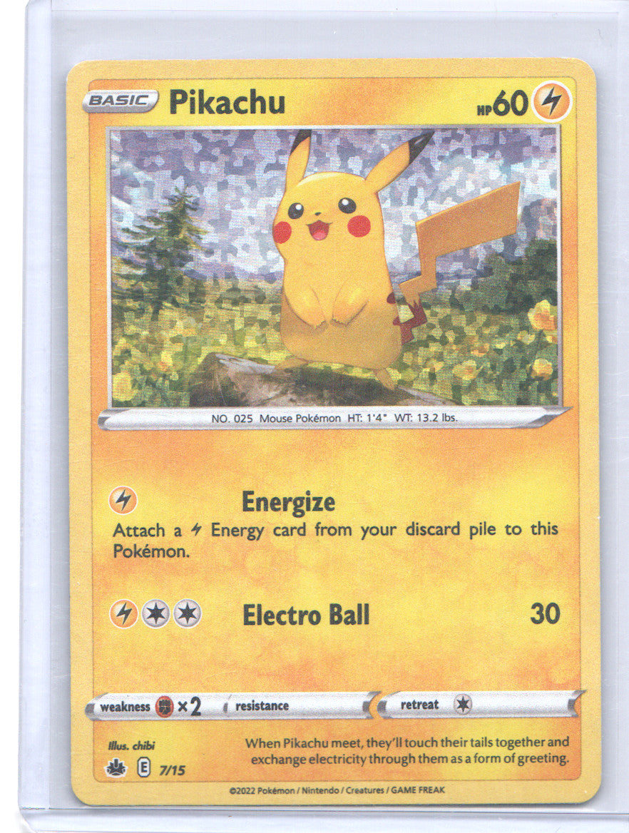 Pikachu Promo McDonald's Promos 2022 007/015 NM