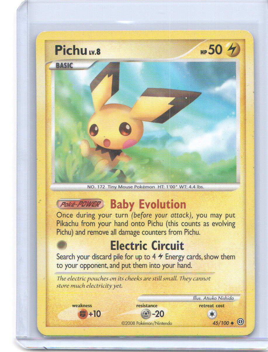 Pichu Uncommon Stormfront 45/100 LP