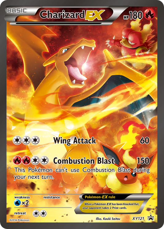 Charizard-EX — XY Black Star Promos Holofoil LP
