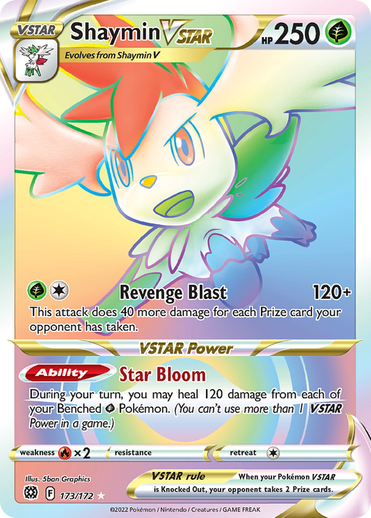 Shaymin VSTAR — Brilliant Stars Holofoil NM