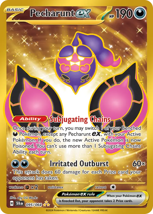 Pecharunt ex — Shrouded Fable Holofoil NM