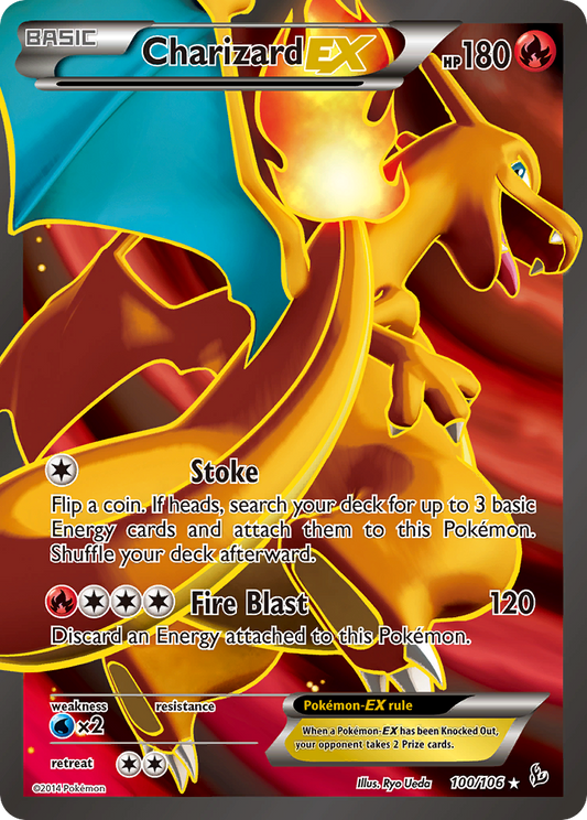 Charizard-EX — Flashfire Holofoil LP