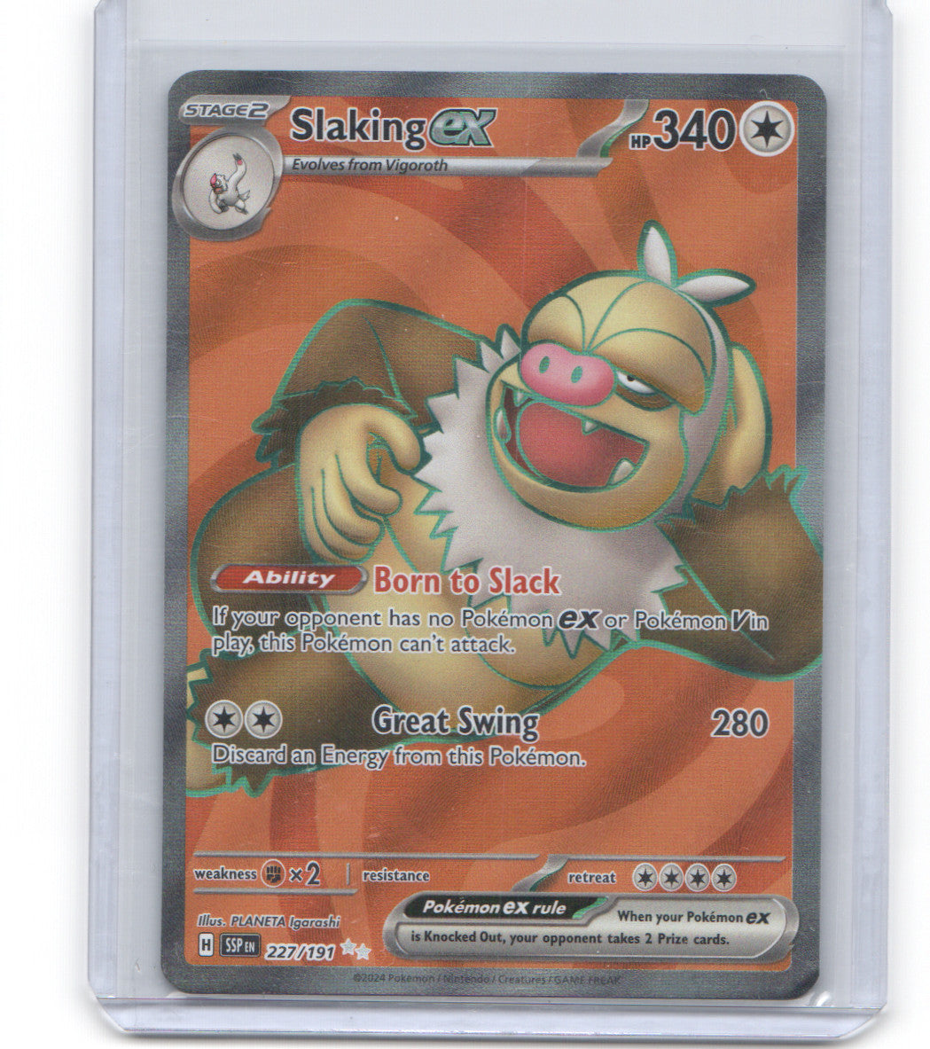SV08: Surging Sparks #227/191 Slaking ex