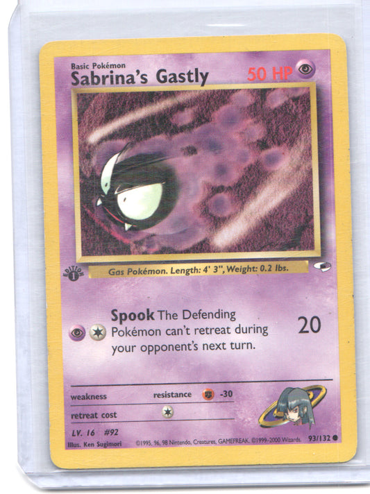 Gym Heroes #093/132 Sabrina's Gastly