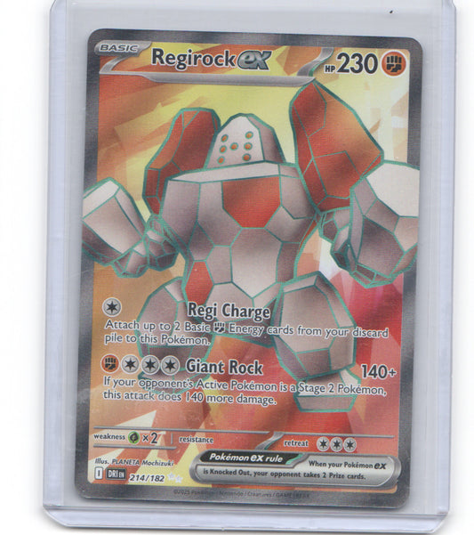SV10: Destined Rivals #214/182 Regirock ex
