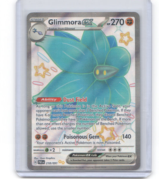 SV: Paldean Fates #218/091 Glimmora ex
