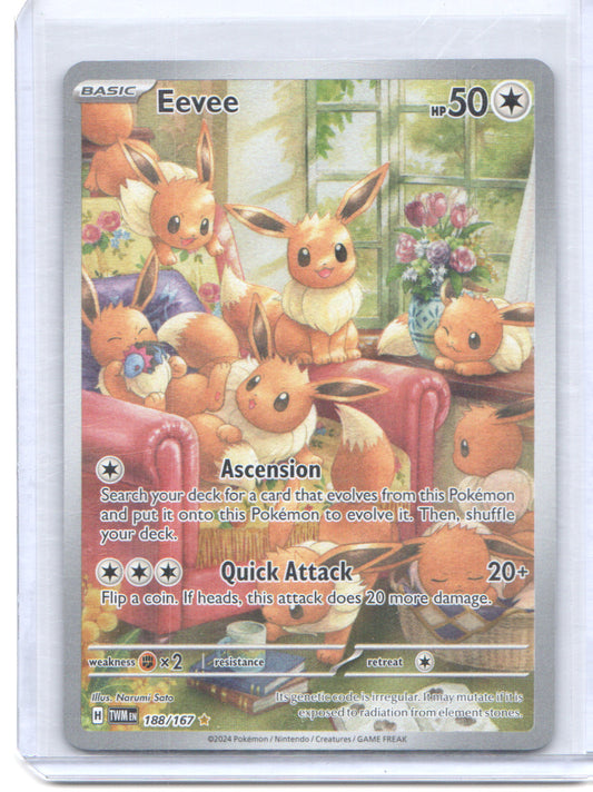 SV06: Twilight Masquerade #188/167 Eevee