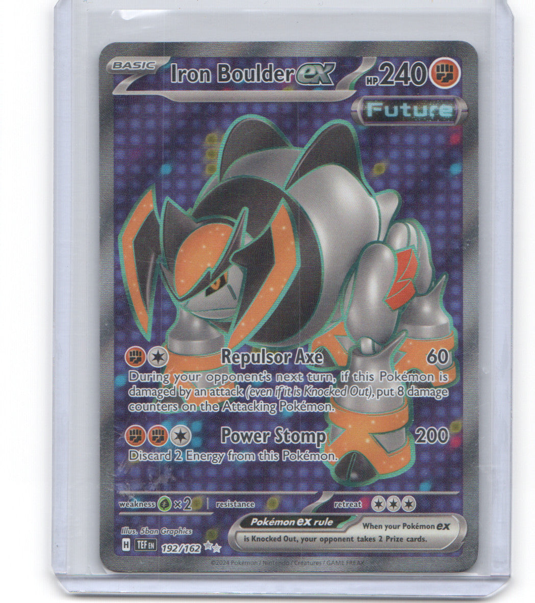 SV05: Temporal Forces #192/162 Iron Boulder ex