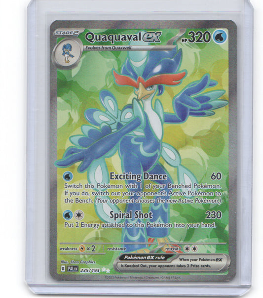 SV02: Paldea Evolved #235/193 Quaquaval ex