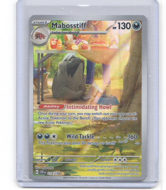 SV01: Scarlet & Violet Base Set #218/198 Mabosstiff