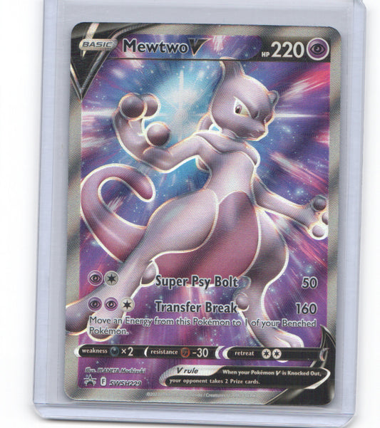 SWSH: Sword & Shield Promo Cards #SWSH229 Mewtwo V