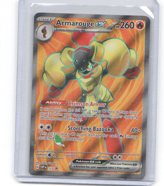 SV: Scarlet & Violet Promo Cards #125 Armarouge ex