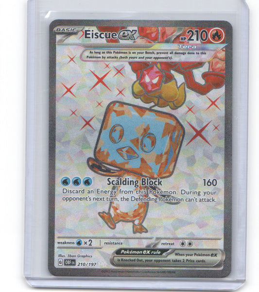 SV03: Obsidian Flames #210/197 Eiscue ex