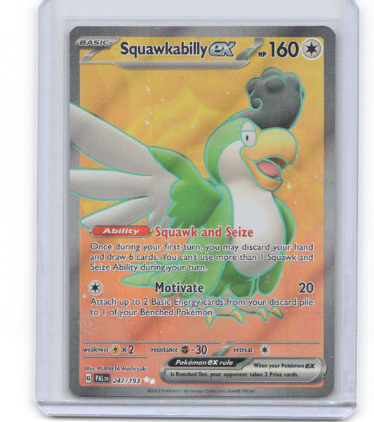 SV02: Paldea Evolved #247/193 Squawkabilly ex