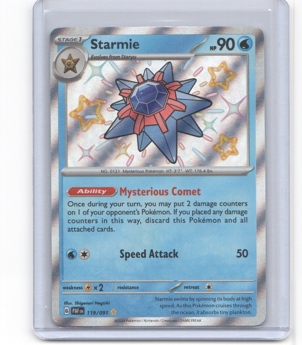 SV: Paldean Fates #119/091 Starmie