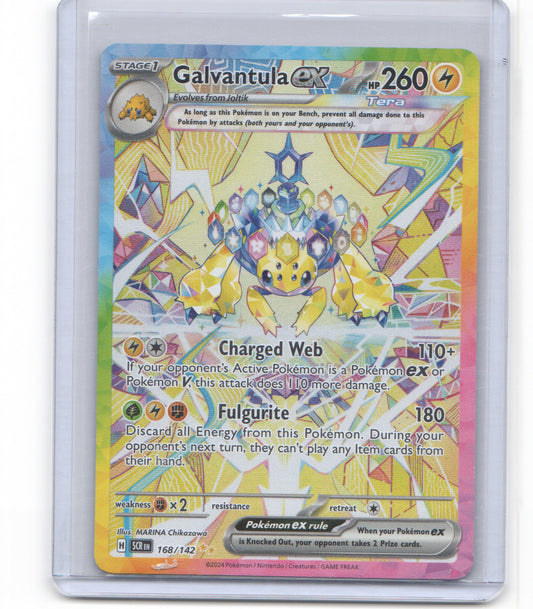 SV07: Stellar Crown #168/142 Galvantula ex