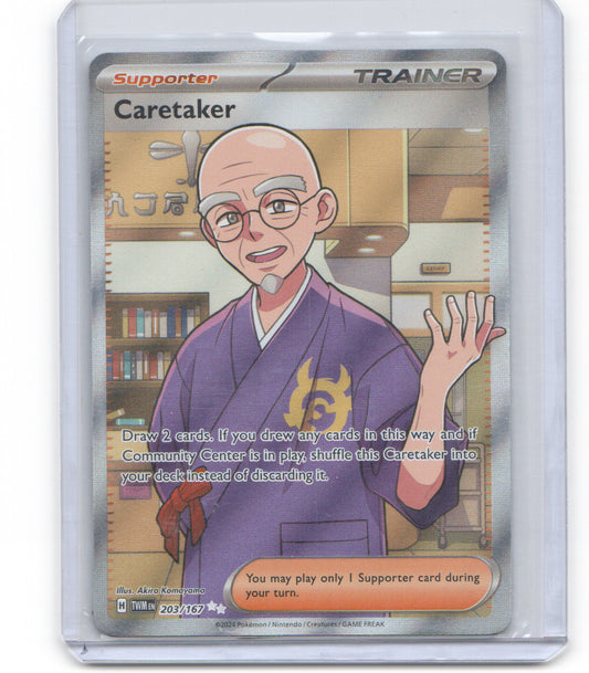 SV06: Twilight Masquerade #203/167 Caretaker