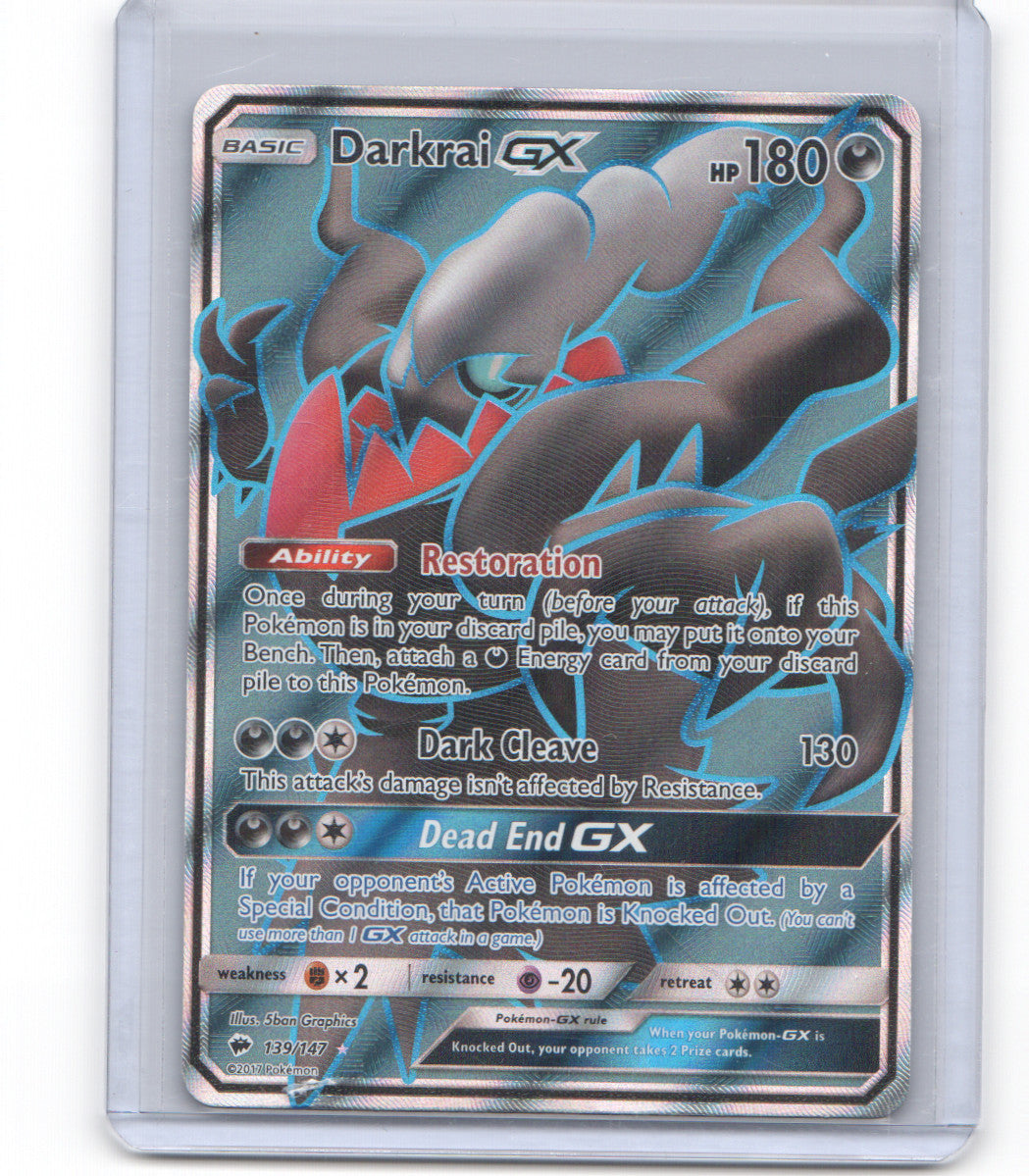 SM - Burning Shadows #139/147 Darkrai GX (Full Art)