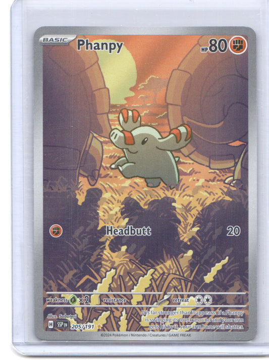 SV08: Surging Sparks #205/191 Phanpy
