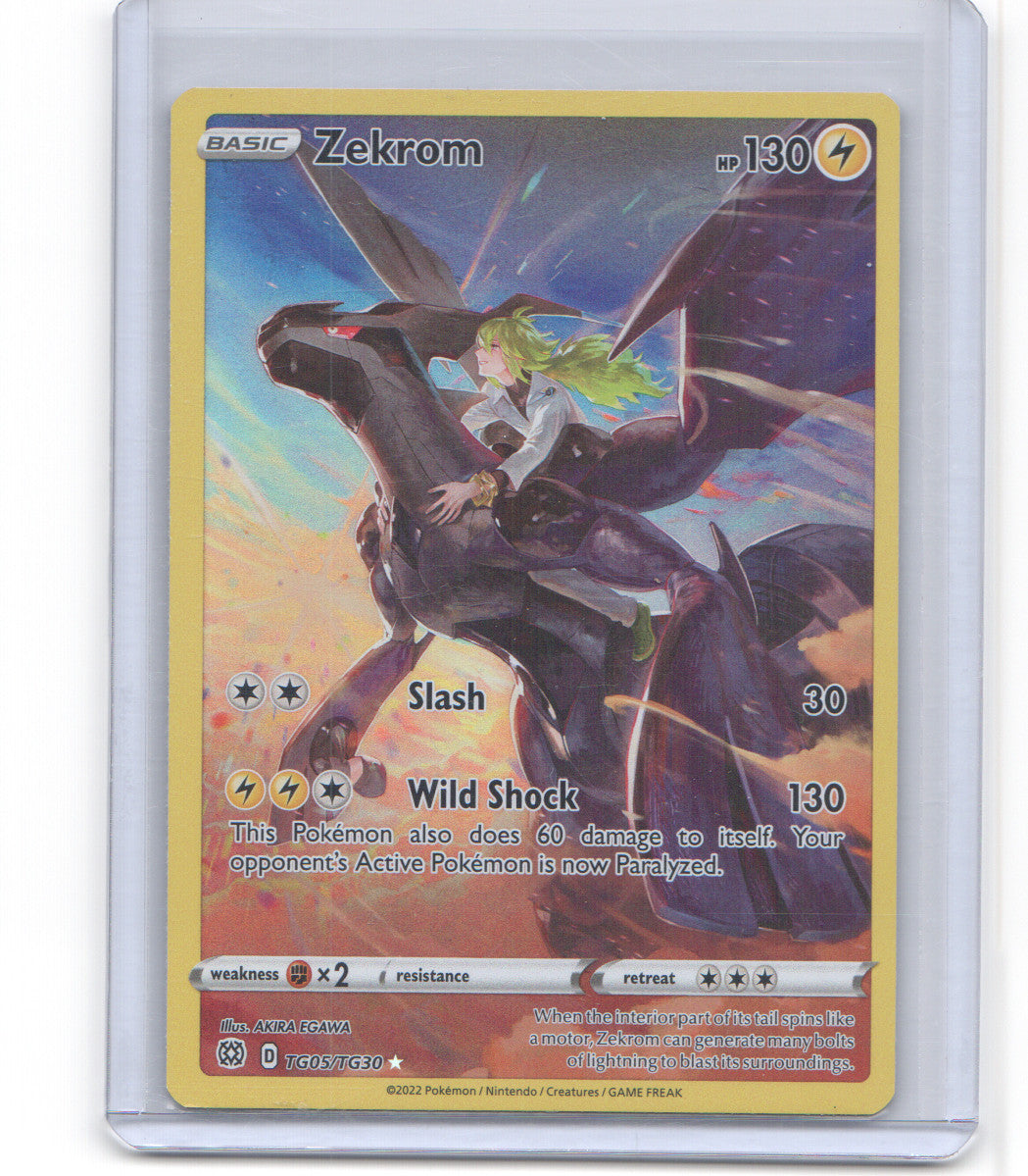 SWSH09: Brilliant Stars Trainer Gallery #TG05/TG30 Zekrom