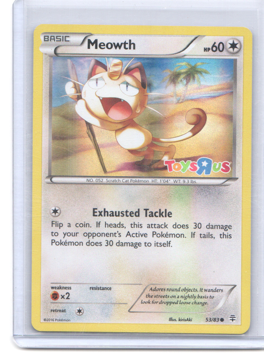 Miscellaneous Cards & Products #053/083 Meowth