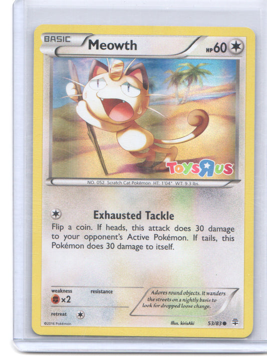 Miscellaneous Cards & Products #053/083 Meowth