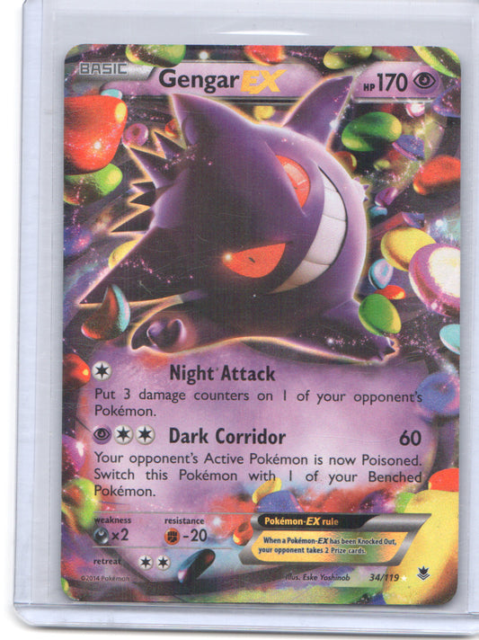 XY - Phantom Forces #34/119 Gengar EX