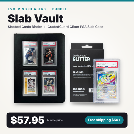 Slab Vault – Slabbed Cards Binder + GradedGuard PSA Case