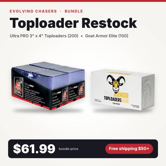 Toploader Restock – 300 Toploaders (Ultra PRO + Goat Armor)