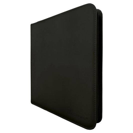 Vivid 12-Pocket Zippered PRO-Binder - Black — Ultra Pro Storage Albums Non-Holo